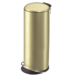 gold-trash-can